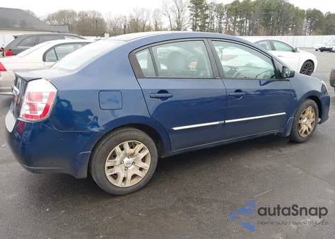 2010 Nissan Sentra 2.0S from USA, damaged, VIN 3N1AB6AP0AL637541